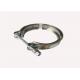 Car / Truck V Band Clamp 3 Inch For Muffler / Catback Exhaust Pipe