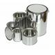 ISO Round Metal Container With Lid 0.21mm 4 Litre Empty Paint Tins