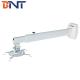 White Office Wall Mount Short Throw Projector Bracket Can Freely Adjust The Angle