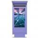 43 Inch LCD Digital Bus Stop Advertising IP55 IP65 Protective Level