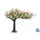 Dustproof Artificial Magnolia Tree No Insecticide Steel Plate Support