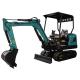 Brand New 1.7ton Crawler Digger Agriculture Excavator Pilot Control ET20 Mini Digger Machine