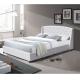 Modern Sectional Faux Leather Storage Bed Double Size With Drawers