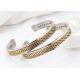 C-shaped fashion titanium steel chain bracelet 18k gold women's jewelry wholesale stainless steel jewelry accessories