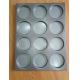 Industrial Aluminum Pizza Tray Foodservice Hard Anodized Coat