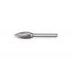 High Rigidity 3mm Carbide Burr , Tungsten Rotary Burrs For Metal Drilling