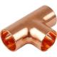 C70600 CuNi 9010 Copper Nickel Tee Brass Fittings Copper Water Pipe Fittings