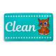 Waterproof Clean Dirty Dishwasher Magnet Funny Sign For Home dish washing