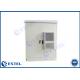 Two Bay IP55 33U Outdoor Telecom Cabinet 