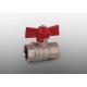 PTFE Seal 2 Inch Brass Ball Valve -20℃-100℃ Working Temperature