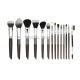 The Essential 10Pcs Makeup Brush Set  Collection With Soft Bristles And Nature Ebony Handle
