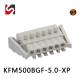 SHANYE BRAND KFM500BGF-5.0 300V 2P-24P pcb connector phoinex pluggable terminal blocks 5.0mm male supplyer