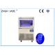Water Cooling Ice Maker Machine with LED Blue Light for bakery