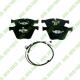 For Rolls Royce Ghost Front Brake Pads With Sensors OEM 34116799870 6799870 34356791959