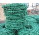 BWG16xBWG16 High Toughness PVC Plastic Coated Barbed Wire Roll