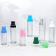 40ML Cylinder Pink Green Plastic Spray Bottle Customized Fine Mist