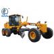 Yellow CIVL Construction Motor Graders GR165 with D6114 Engine , 15000kg Payload
