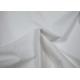 White Colorway Plain Woven Cotton Fabric Semi - Bleached For Clothes