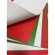 Custom Color Laminated Plastic Card Sheet For Producing Bank Cards / Credit Cards