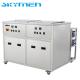 Skymen Customized Dual Tanks Ultrasonic Cleaning Machine With Rinsing / Dryer