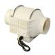 100/125/150mm Plastic Hydroponics Silent Mixed Flow Exhaust Inline Duct Fan for Market