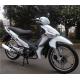 Lion 110cc Cub Motorcycle Riders White Color 95 kg Weight Dium Brake