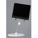 POS Table Display Stands , Top Clip Sign Holders PC for Retail Counter