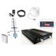 Quad Band Mobile Signal Repeater 1000sqm Coverage CDMA GSM AWS LTE ISO Approval