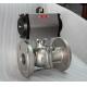 Oil Gas API6d Stainless Steel Worm Gear Flange Trunnion Mounted Ball Valve Class 600