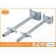 Scaffolding adjustable painted galvanized U head screw jack with 700mm for measure the horizontal level