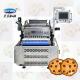 PLC Tray Type Cookies Making Machines Commercial Cookie Depositor 304 Stainless Steel