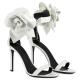 New Design White Heels Sandals For Ladies Shoes Open Toe Stiletto Shoes Sandal