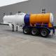 19000 Liters 3 Axle CIMC Sulfuric Acid Tanker Trailer