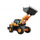 Back Loader Truck Backhoe Wheel Loader Customised Color For Building