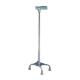 Medical Steel Adjustable Height Four Leg Crutch For The Disabled