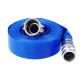 4 Bar Working Pressure PVC Layflat Hose 2 Inch 1mm - 3.5mm Thickness With Camlock Coupling