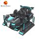 Fiberglass 9D VR Shooting Cinema 6 Person VR Chair Roller Coaster Arcade Game Simulator