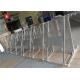 6082 - T6 Aluminum Folding Crowd Control Stands / Hand Barrier For Sports Event
