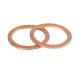 Industrial Grade Metal Washers Round Shape For High Pressure Applications Copper Nickel Gaskets