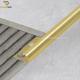 Quadrant Aluminium Metal Tile Trims Polish Gold 12mm X 2.5 Meters