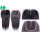 100% Human Hair  Closure Size 4*4 Middle Part / Three Part / Free Part Lace Hair Closure