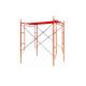 Flexible and Safe Frame System Scaffolding for Construction Sites
