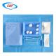 SMS Eye Surgical Drape Pack In Blue Or Customizable For Sterile Surgeries