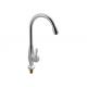 SUS201 Sink Single Handle Faucets With Chrome Plated Finishing