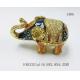 Fashion elephant shaped metal jewelry box custom elephant shaped jewelry box wholesale