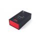 Custom Beauty Black Magnetic Closure Box Rigid CBD Packaging Offset 4C