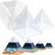 LSY  Super Large Clear Silicone Pyramid Molds for Resin