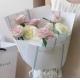 Flower wrapping paper, gold foil, aristocratic, internet famous paper