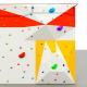 Commercial Playground Rock Climbing Wall ODM Available Reinforced Material