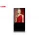 65 Inch 500cd / m2 stand alone digital signage , Multiple languages Lcd advertising screen